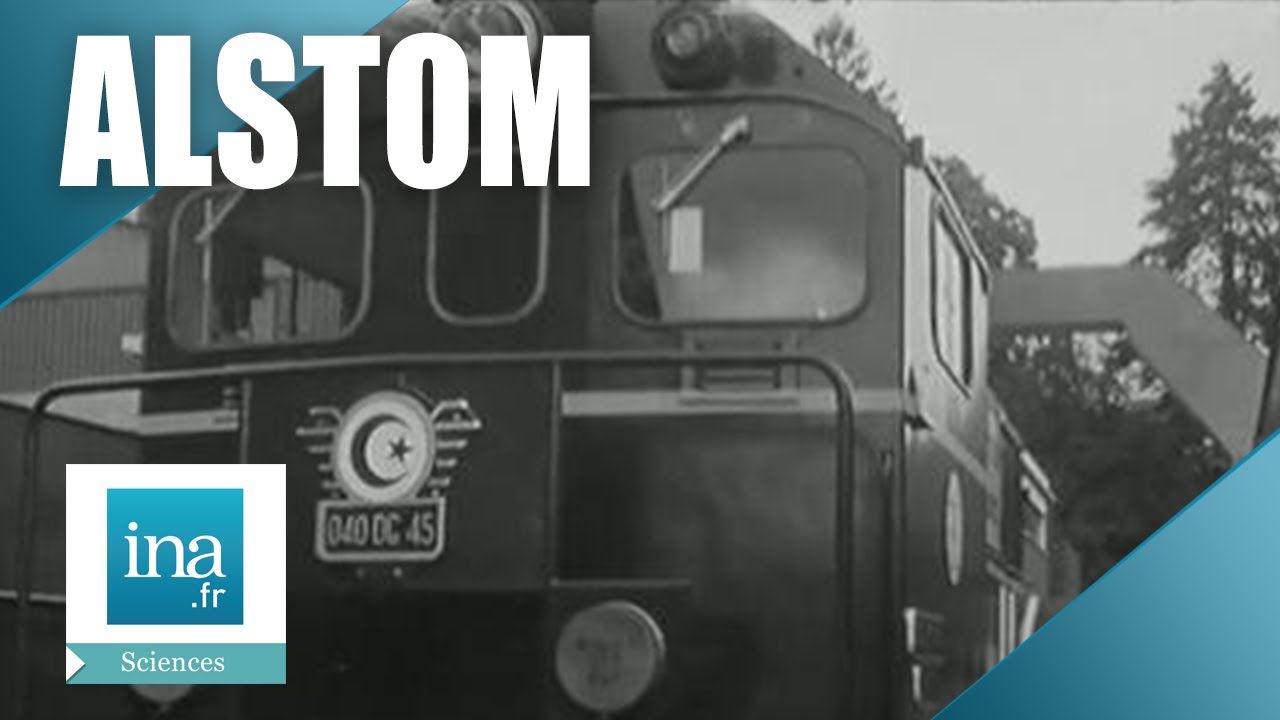 La fabrication des locomotives Alsthom à Belfort | Archive INA