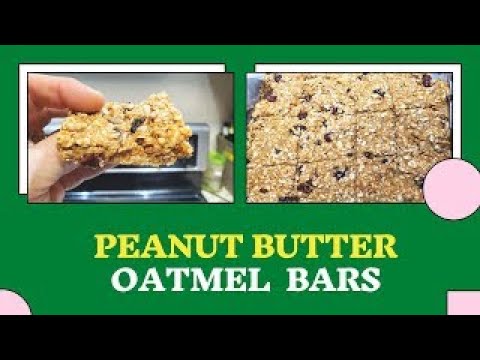 Best Peanut Butter Oatmeal Bars Recipe By Risa - Homemade Oatmeal Bars