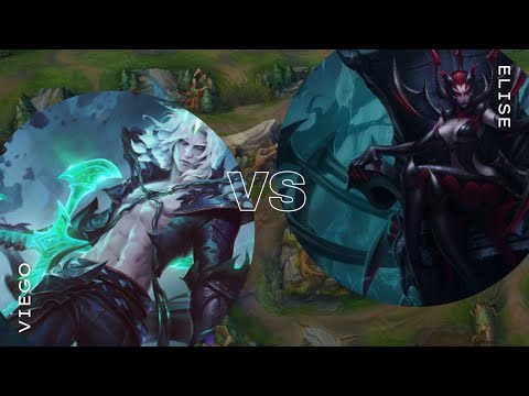 FAKER is a great JUNGLER as well  - Viego Vs Elise - GOD MODE