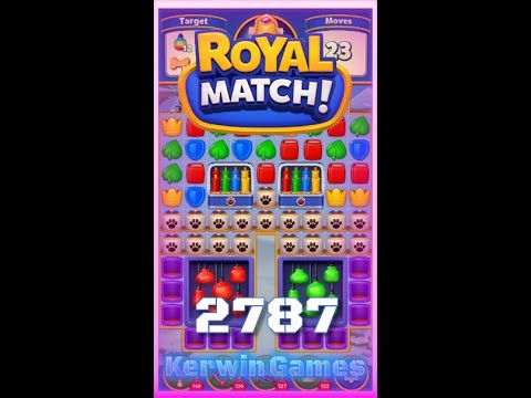 Royal Match Level 2787 - No Boosters Gameplay