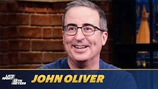 John Oliver on His Tense Interview with Edward Sno
