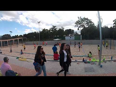 BALONMANO PLAYA CADETE FEMENINO LIGA DE MADRID BM GETASUR 2  -  0 LEGA BEACH 12/05/2018