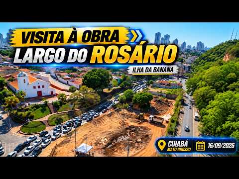 🥈 VISITA À OBRA DO LARGO DO ROSÁRIO | ILHA DA BANANA COMEÇA A SER TRANSFORMADA #jcb