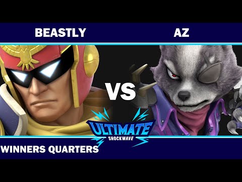 USW 131 - Winners Quarters - UTA | Beastly (Captain Falcon) VS SHO | AZ (Wolf) - SSBU Ultimate