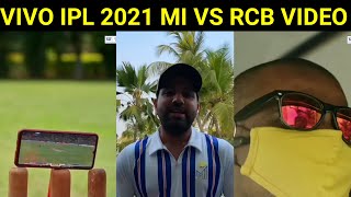 RCB VS MI LIVE MATCH | Mumbai Indians player on the ground Viedo| RCB players funny video|RCB VS MI