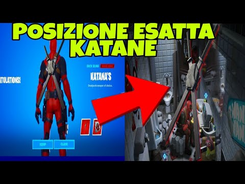 TROVA LE KATANE DI DEADPOOL! POSIZIONI ESATTE || FORTNITE SFIDE SETTIMANA 4 DEADPOOL!