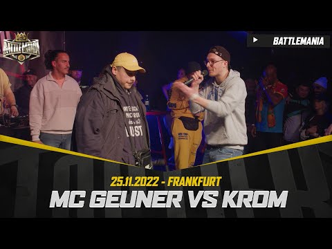 MC GEUNER VS KROM | Achtelfinale [7/8] - TopTier Takeover Frankfurt: 25.11.22