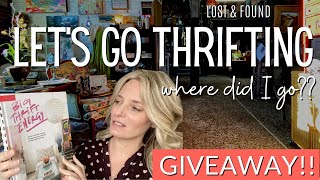Thrift with Me! Franklin, TN & Utah TRAVEL VLOG, Thrift Haul, and a  GIVEAWAY!!