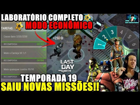 ●COMO MATAR O CARNIÇA VII EVENTO LABORATÓRIO!! TEMPORADA 19  👁 ATUALIZAÇÃO Last Day On Earth