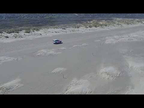 Strandauto, politie Schouwen-Duiveland