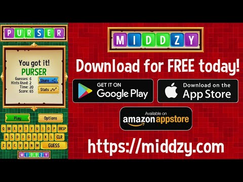 Middzy - Word Puzzle Game