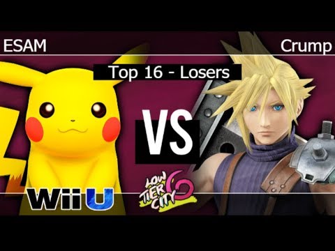 LTC 6 - PG | ESAM (Pikachu) vs Crump (Cloud) Top 16 - Losers - Smash 4