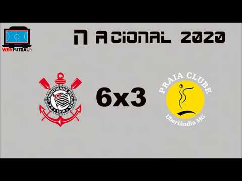 Gols Corinthians 6 X 3 Praia Clube - Liga Nacional 2020