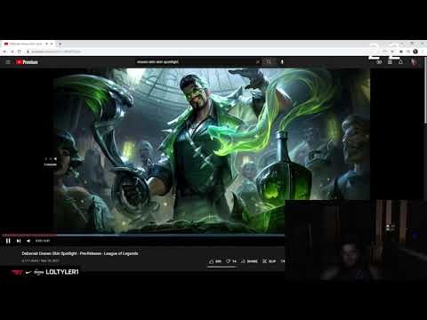 Tyler1 reacts to NEW Debonair Draven Skin