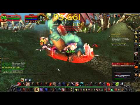 Azgalor the forth boss in mount hyjal as a fury warrior solo
