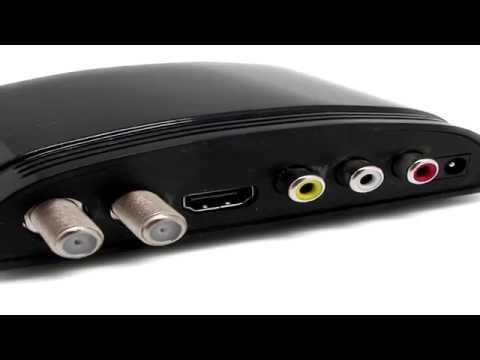QFX CV-103 Digital Over the Air  Converter Box TV Tuner With USB For Playing Or Recording
