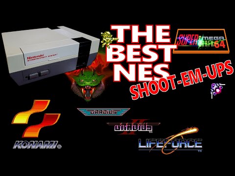 GRADIUS - GRADIUS 2 - LIFEFORCE - THE BEST NES SHOOT EM UPS