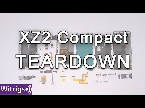 Sony Xperia XZ2 Compact Teardown | Disassembly