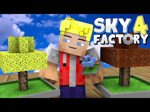 Mini Bonsai Erz-Bäume! - Minecraft Sky Factory 4 (Prestige Mode) - #5 - Deutsch