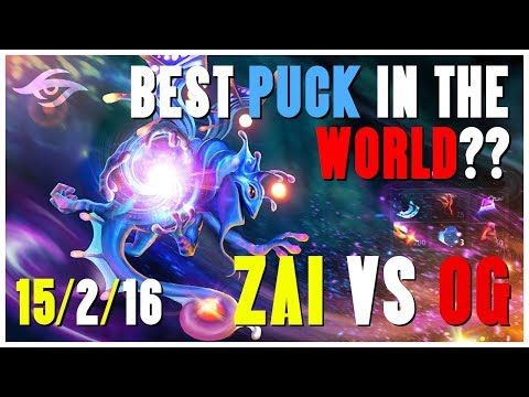 The BEST Puck in the World? // Secret Zai vs OG | DotA 2
