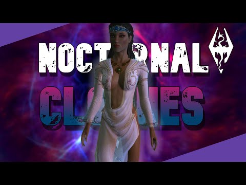 Skyrim Mod: Nocturnal Clothes (PC/XBOX1/PS4)