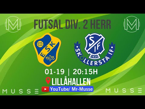 Ervalla SK & Sköllersta IF | Futsal Div.2 Herr | Sweden Örebro | 2025-01-19 | 4-3