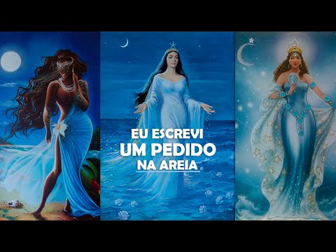 Eu escrevi um pedido na areia - Ponto de Iemanjá💙💙