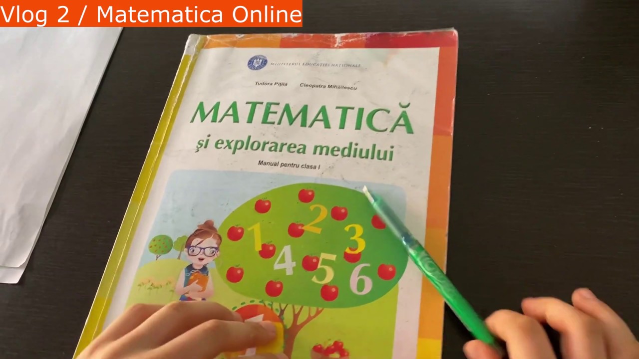 Matematica si Explorarea Mediului - Clasa I - Adunari - vlog 2