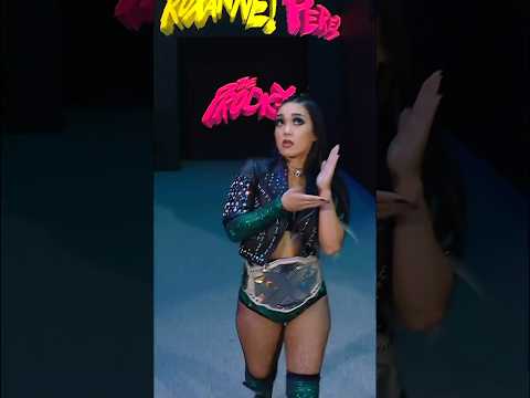 THE #WWENXT CHAMPIONS ARE ALL OVER #WWERAW TONIGHT! 👏👏👏 Welcome Roxanne Perez!