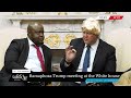Trump Meets Ramaphosa At The White House