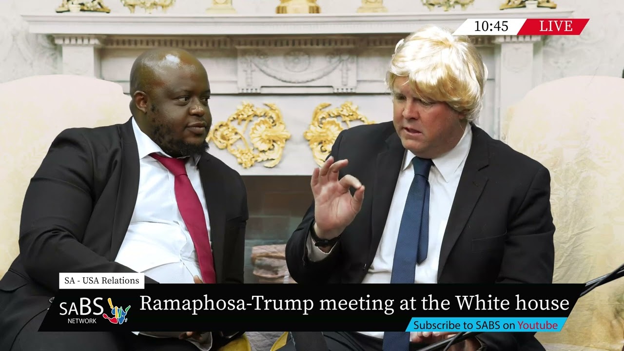 Trump Meets Ramaphosa at the White House 🇺🇸🇿🇦