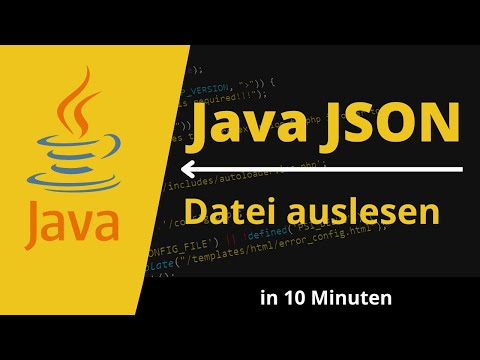 Java Json Datei auslesen | Json Tutorial deutsch