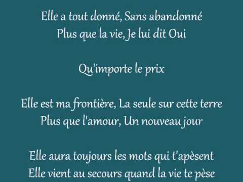 Ma2x - Pour Toutes Les Mères Du Monde {PAROLES}