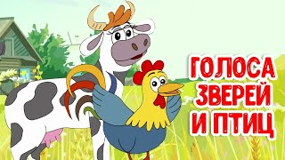 МУЛЬТИВАРИК ТВ – ГОЛОСА ЗВЕРЕЙ И ПТИЦ ♫ ВЕСЁЛАЯ ДОБРАЯ ПЕСЕНКА ДЛЯ МАЛЫШЕЙ и ДЕТЕЙ 0+