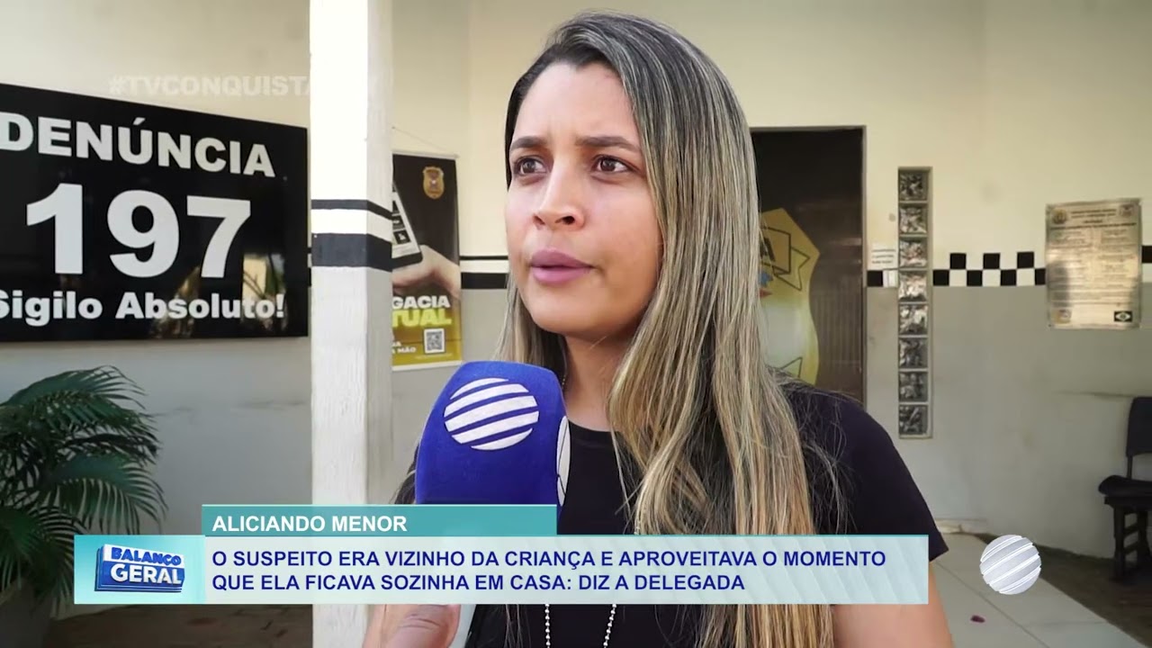 Homem vai parar na cadeia após mãe denunciar à polícia civil o suposto estuprador.