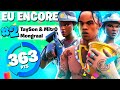 2nd Place in Encore Cup with Mitr0 and Mongraal (24,000$)