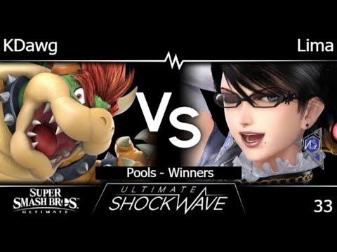 USW 33 - KDawg (Bowser) vs Lima (Bayonetta) Pools - Winners - SSBU