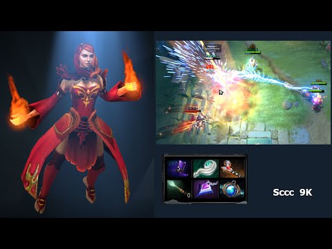 9K Scc Lina vs Paparazi(Ranked) - not ez game!!
