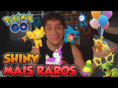 LISTA DOS SHINY MAIS RAROS DO TIGER DEZ/20 -  Pokémon Go