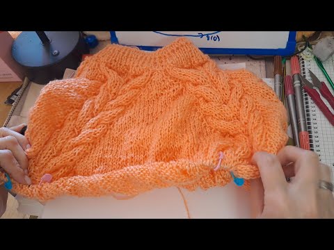 RVO Stricken: Breite Raglanlinie für variable Muster, wenig Berechnungen 😊