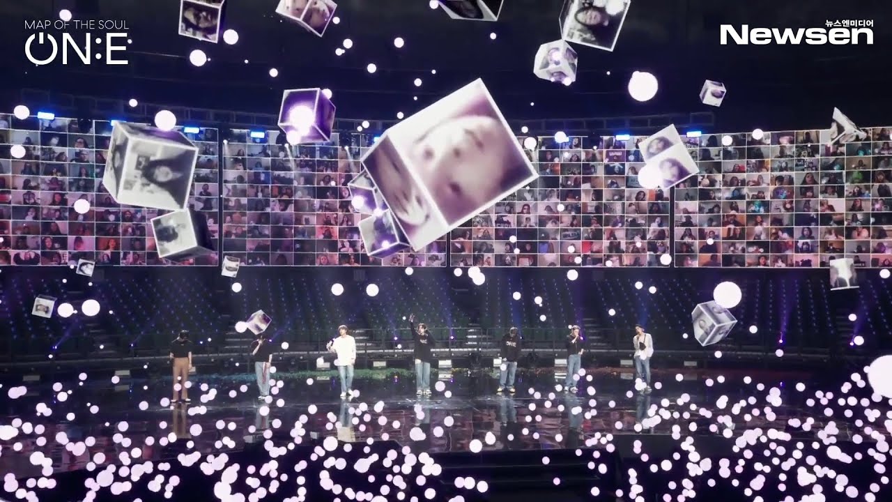 방탄소년단 'BTS MAP OF THE SOUL ON:E' 전세계 희망을 주는 콘서트 #지민폭풍오열 #NewsenTV thumnail