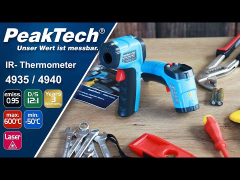 PeakTech 4935, 4940 Mini IR-Thermometer
