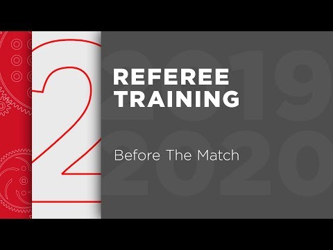 VRC Tower Takeover - Referee Training - Chapter 2: Before the Match