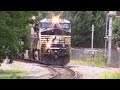 Train 126 8 16 21 Johnson City TN NS 4190 Hit A Tree In Jefferson City TN