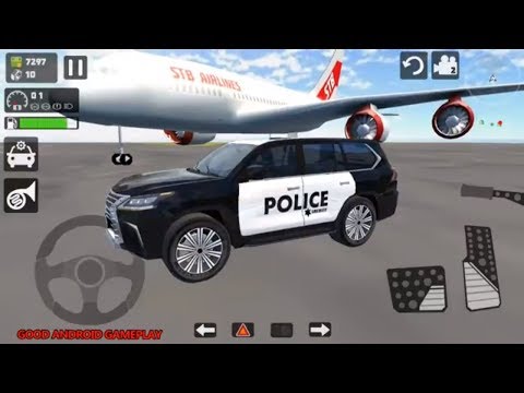 Offroad LX 570 Driving Simulator #1 - Sheriff Police Jeep Android Gameplay FHD