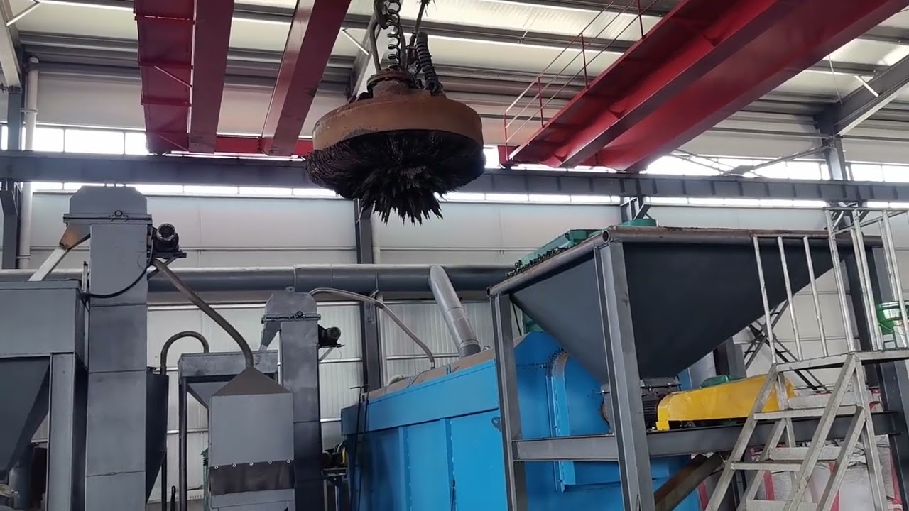 Cast Steel Shot Drying & Rust Removal — Integrated Production Line | LuXing Metal
