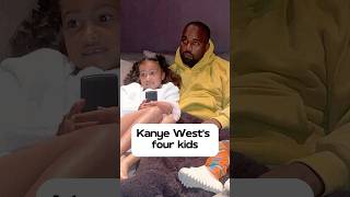Kanye West’s four kids.