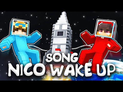 NICO WAKE UP, But It's A Song | Cash and Nico Minecraft Remix