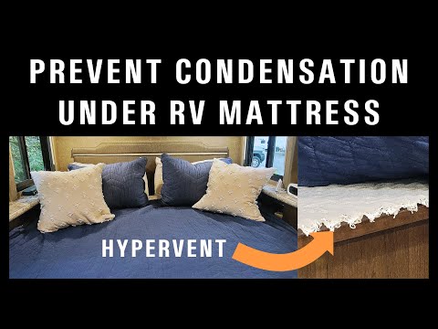 Condensation and MOLD Beneath Our RV Mattress -- Hypervent Aire-Flow Install & Review