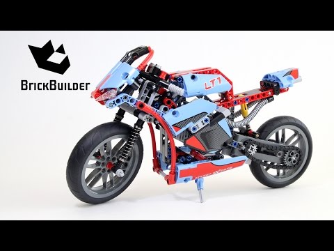 Vidéo LEGO Technic 42036 : La moto urbaine